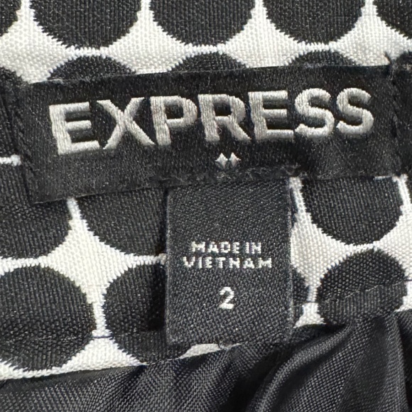 Polka Dot Flared Mini Skirt - Picture 3 of 3